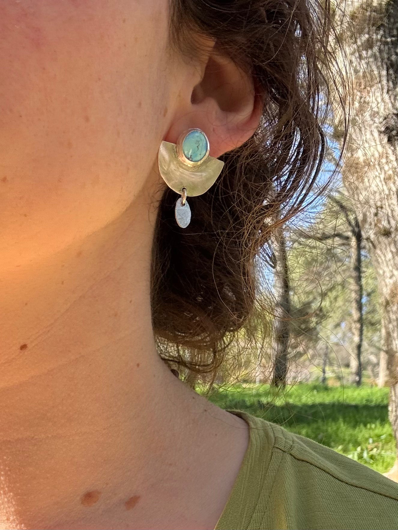 Meandering Earrings