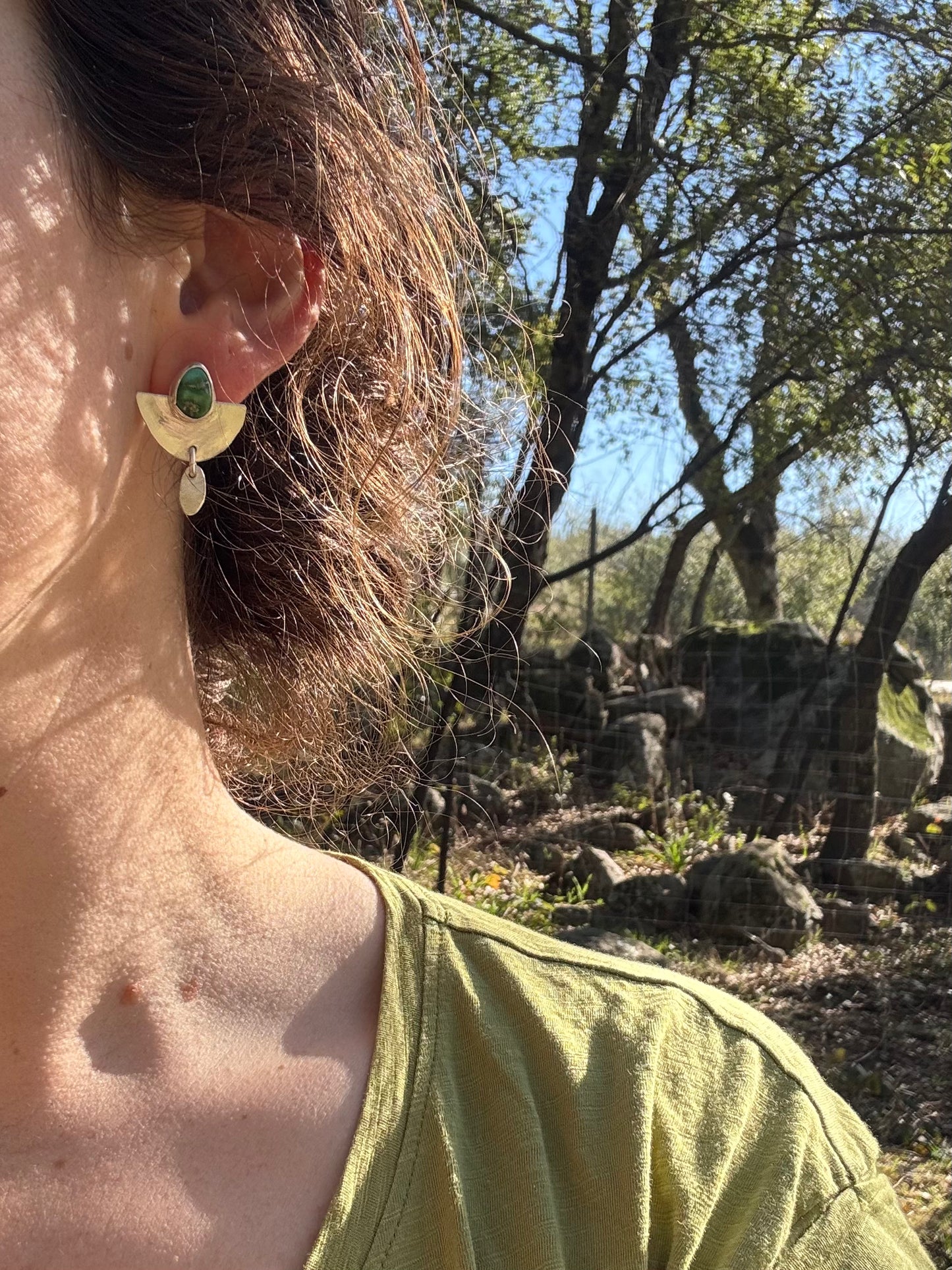 Meandering Earrings