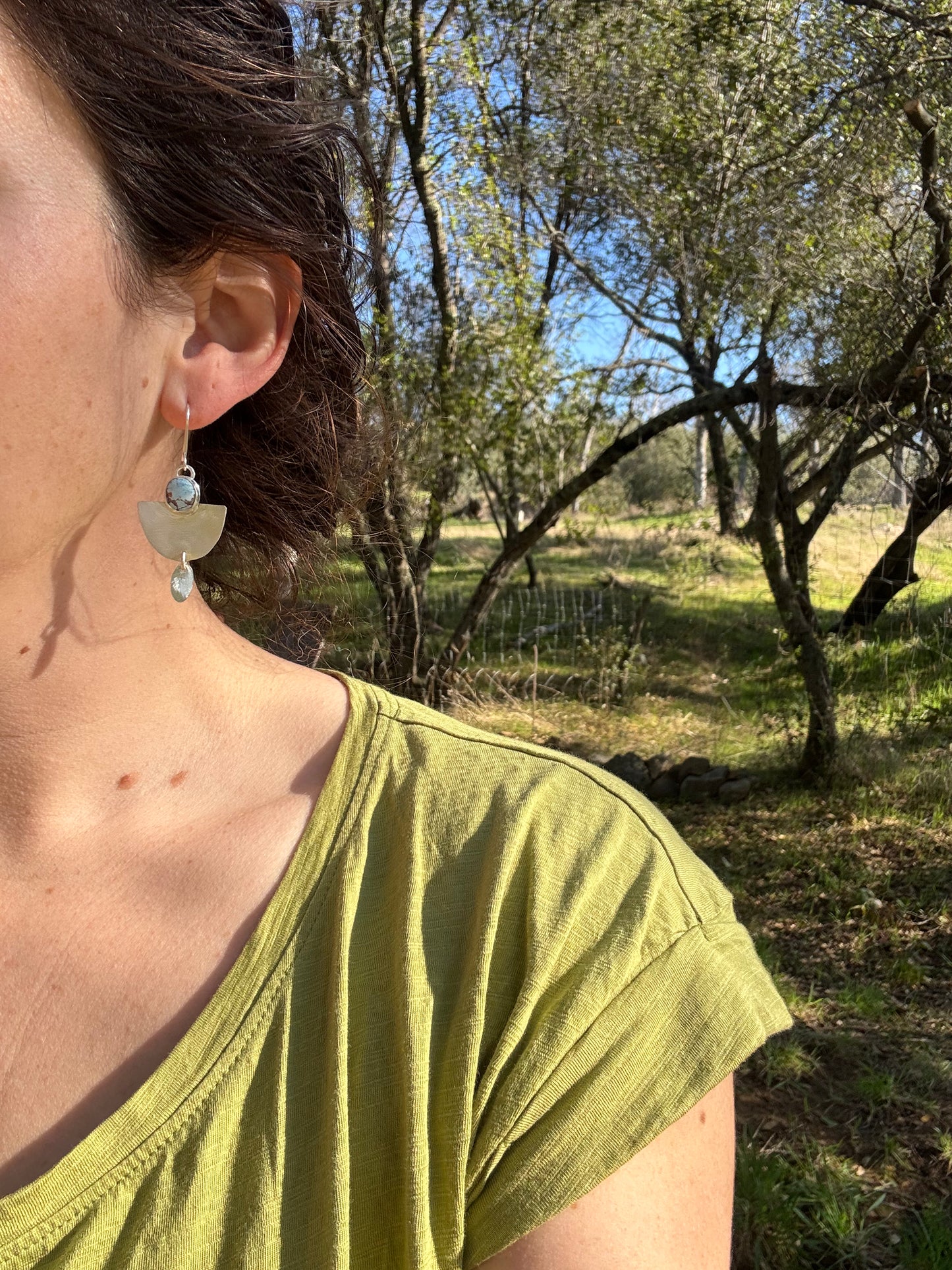 Meandering Earrings
