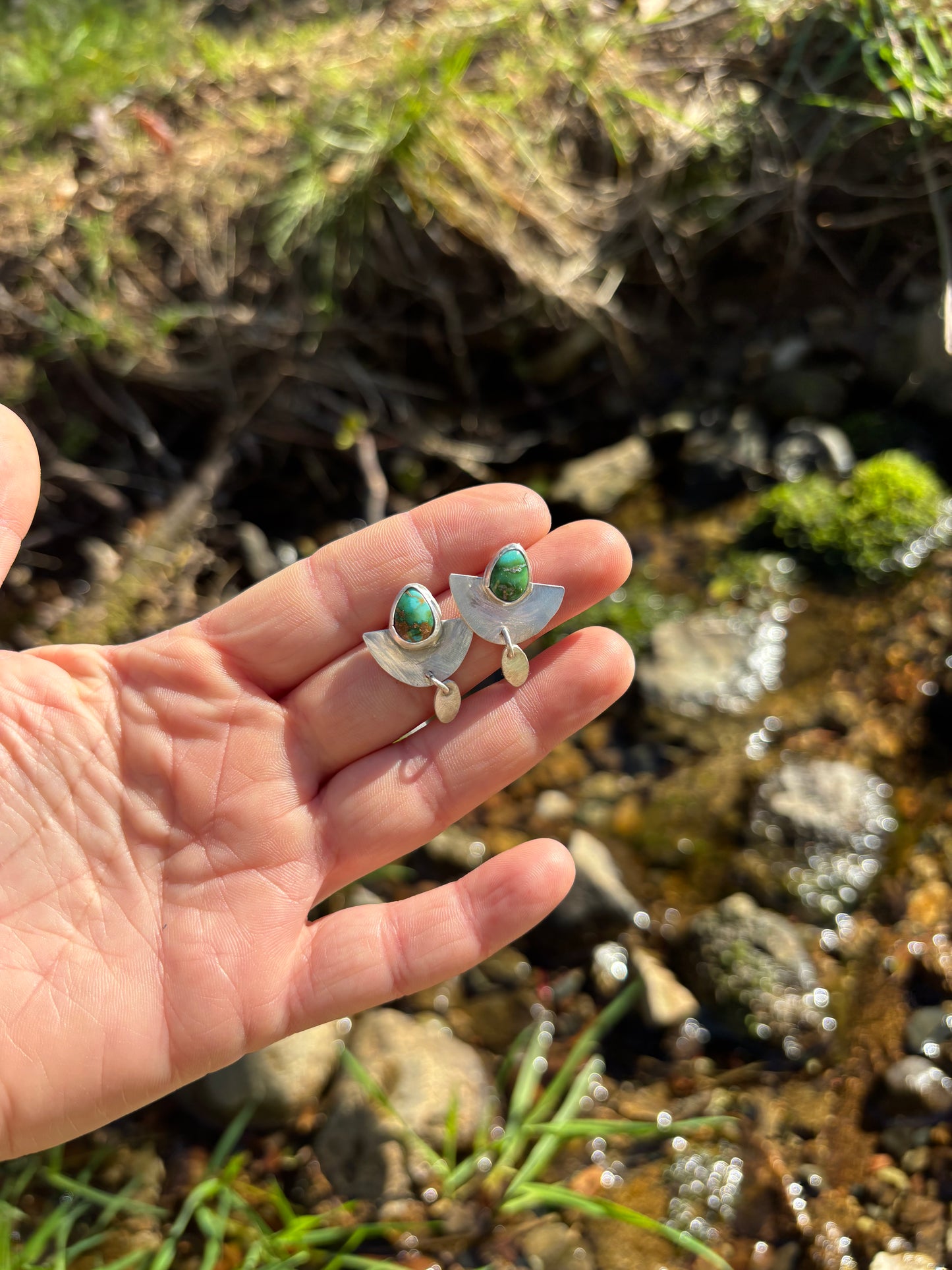 Meandering Earrings
