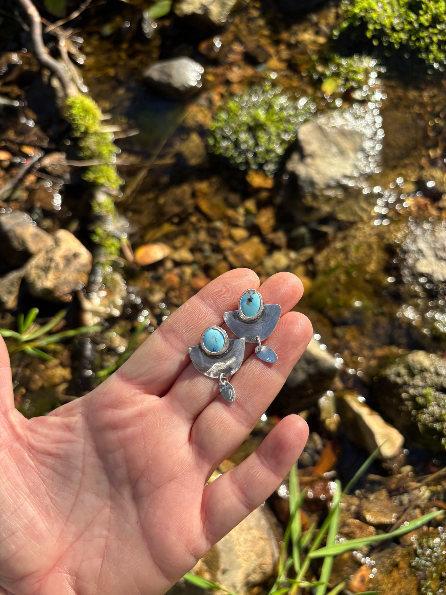 Meandering Earrings