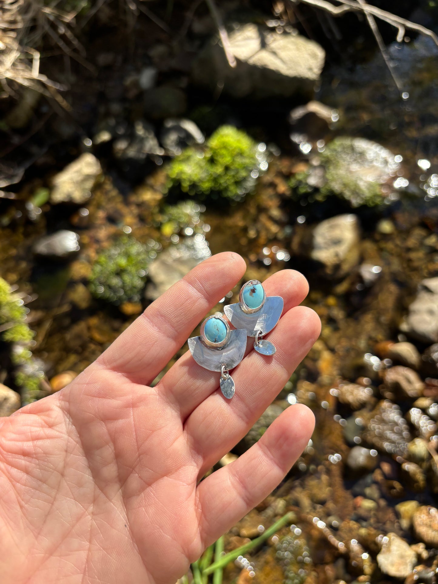 Meandering Earrings