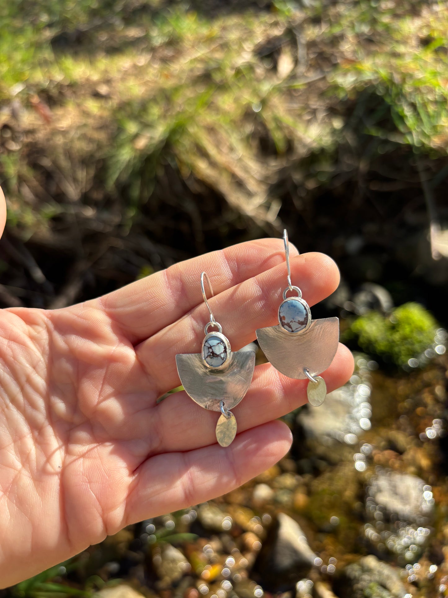 Meandering Earrings